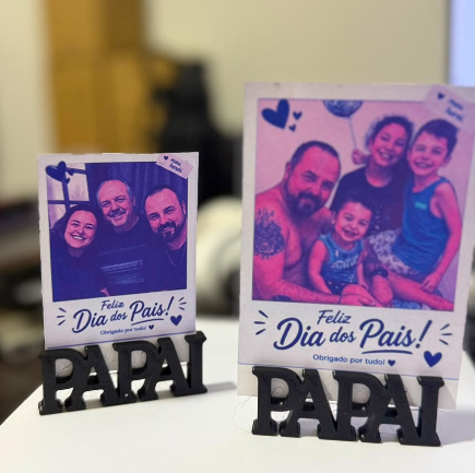 Foto Polaroid PAPAI - Pequeno